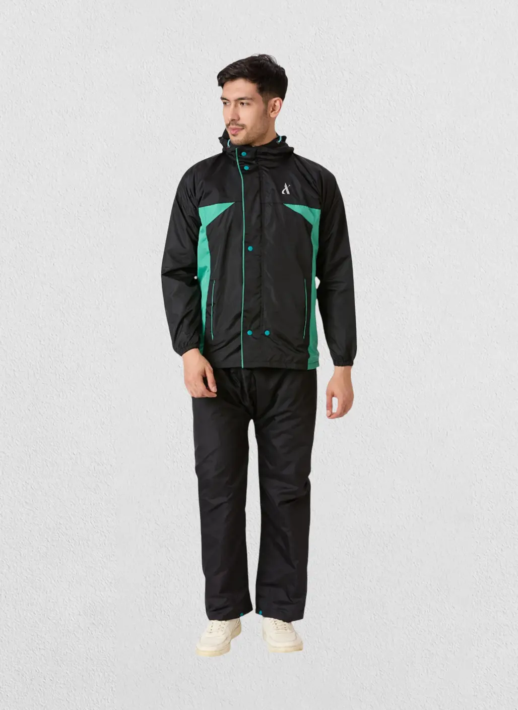 Black + Sea Green